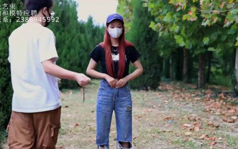 心悦艺束定拍原创新作品之琳琳户外公园外景绳缚拍摄！这部作品可以在线看！