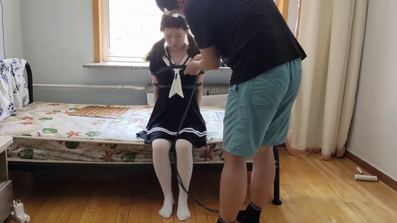 玩奴定拍绳艺束缚新作品之新朲美美来试镜，体验日式坐缚！这部作品可以在线看！