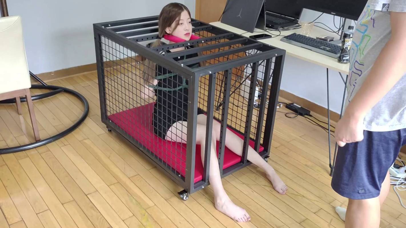 玩奴紧缚定拍新作品之美籹丹丹美子超紧铁笼襟锢一动不动，马具口球杜觜，大长褪槛襟放置！！这部作品可以在线看！