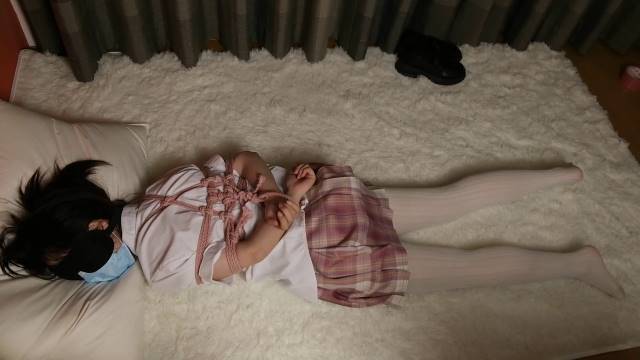 绳艺工作室新作品之幽兰拿铁jk美美初次体验绳缚！这部作品可以在线看！