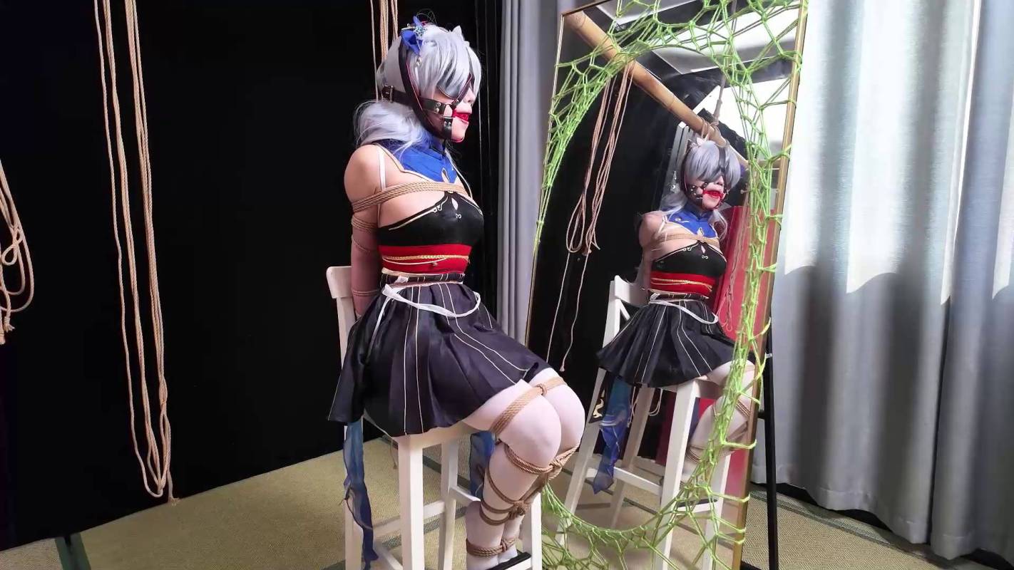 象人原创工作室作品新作品之小0cos德丽莎，直臂并褪，马具口球驷马！！这部作品可以在线看！