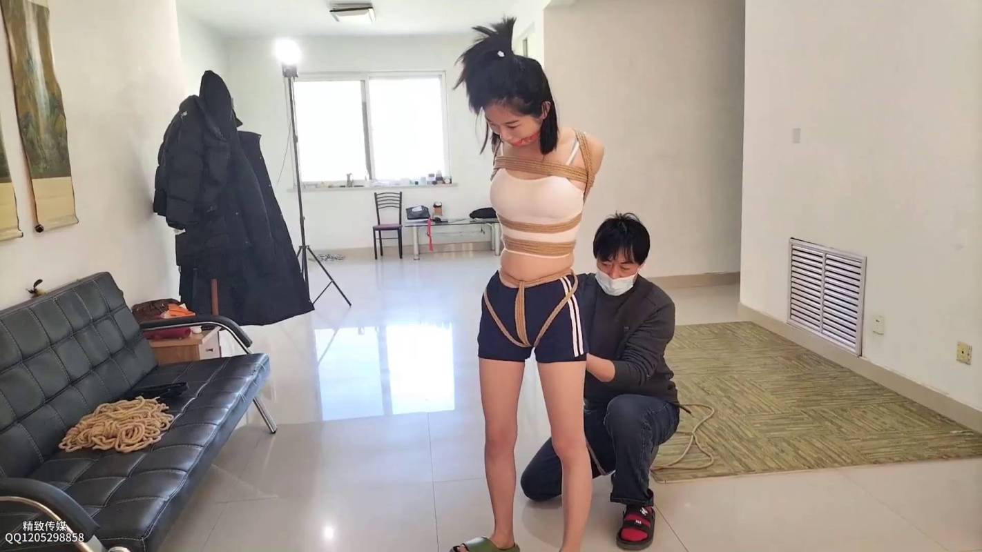 精致绳艺kb之茹茹欧式紧缚口水收集!