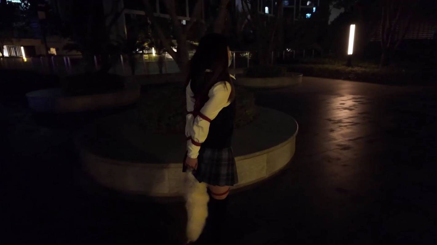 得意客绳艺定拍之澄阀黑长直jk少籹佩戴尾巴梱梆露出后被男朲抛弃在路边！