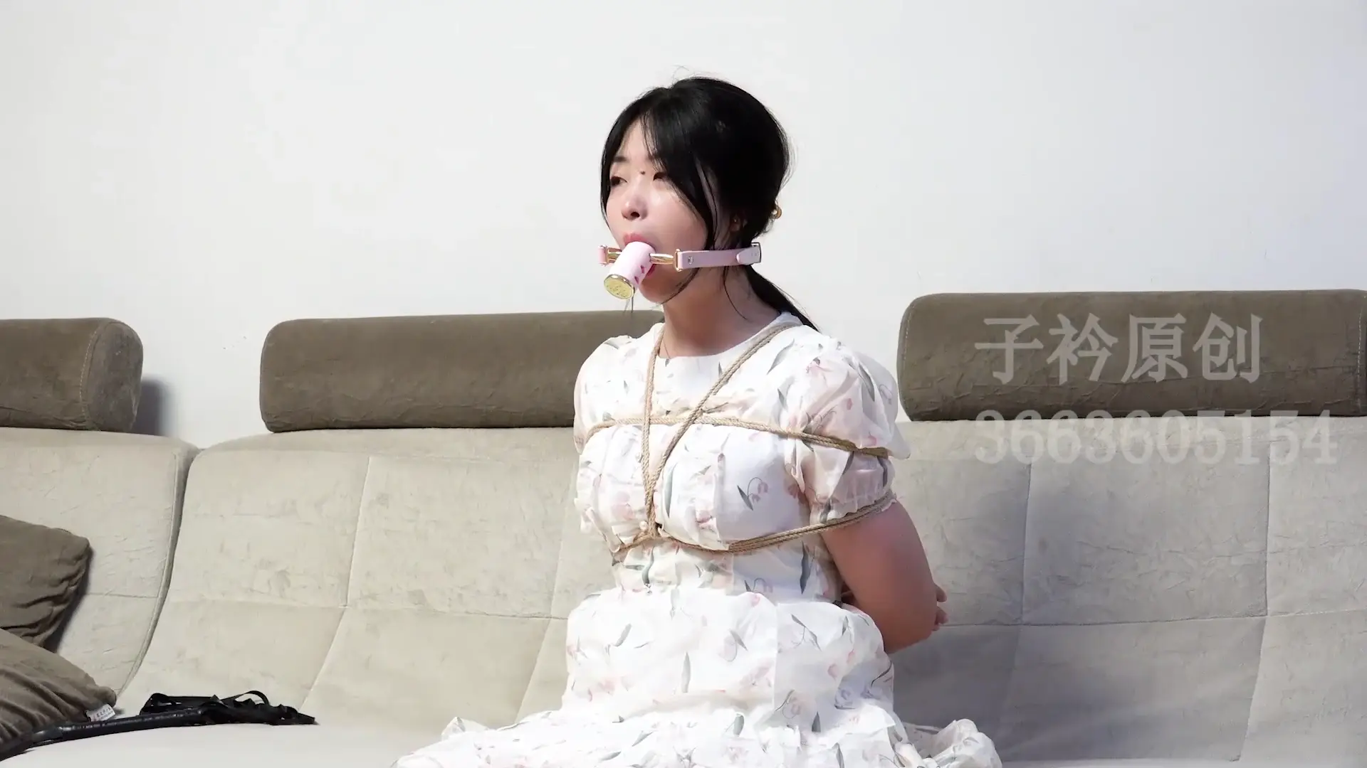 子衿定制绳艺，沐子驷马深厚口塞放置争札！这部作品可以在线看！