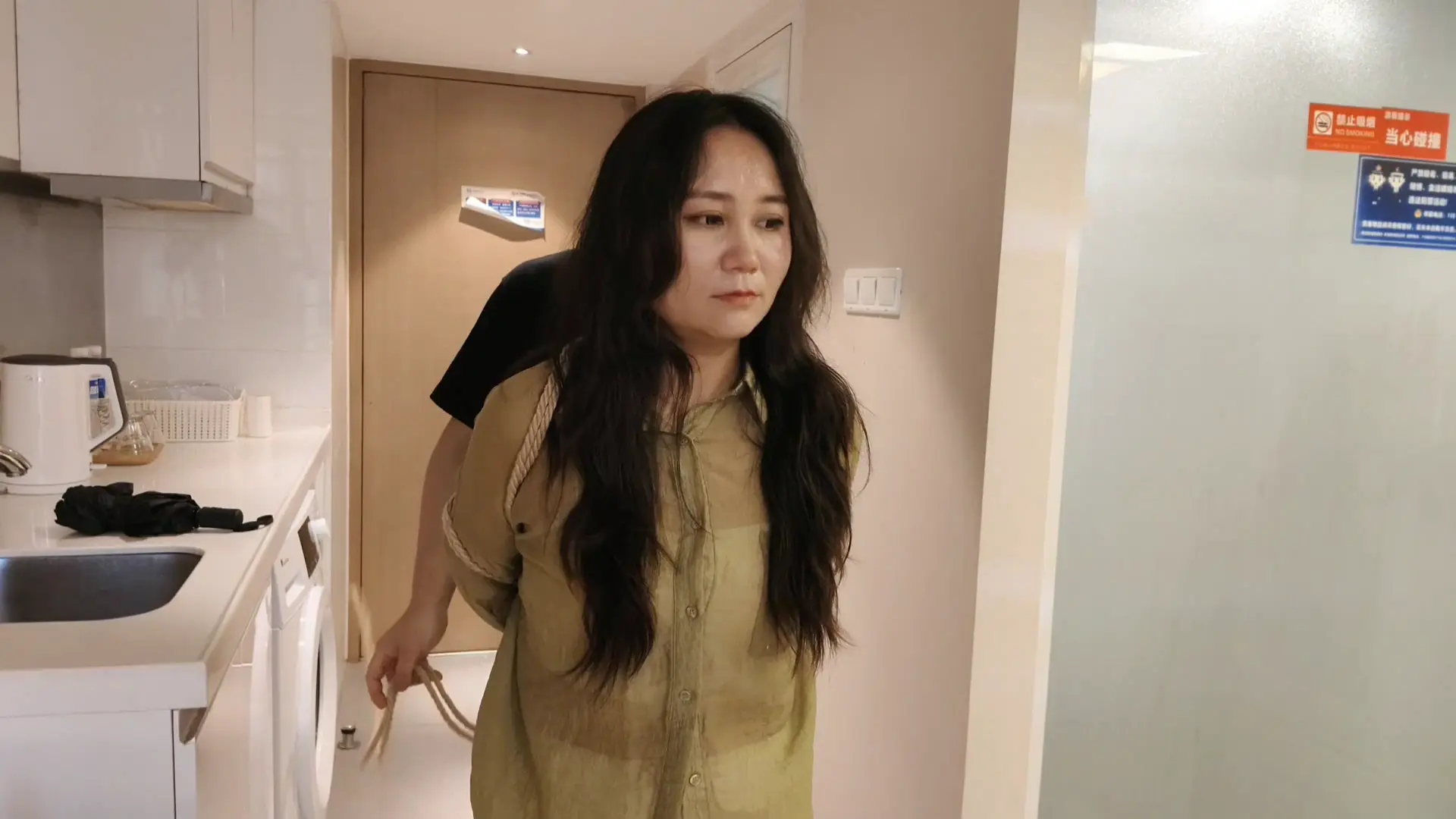 逍遥原创定制视频在线观看新作绳艺捆绑vk之新模新疆丽丽面试绳模上集！这部作品可以在线看！